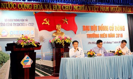 Không hủy điều lệ trái pháp luật, nhà nước “biếu không” cổ đông của Cienco5 hàng trăm tỷ đồng