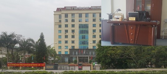 Trụ sở Công ty và phòng làm việc của ông Doãn Đức Sáng