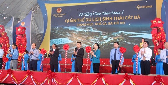 Hải Phòng: Khởi công Khu du lịch sinh thái không khí thải carbon