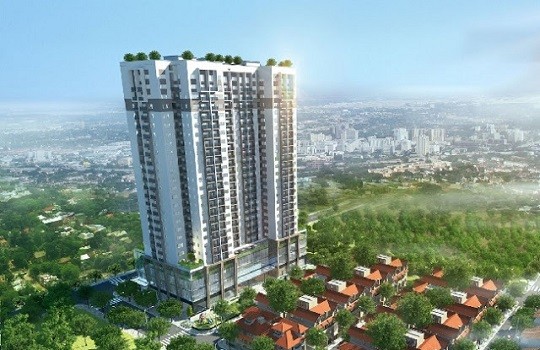 Phối cảnh dự án Thanh Xuân Coplex. Nguồn Internet