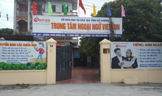 Trung tâm ngoại ngũ Vietsun.