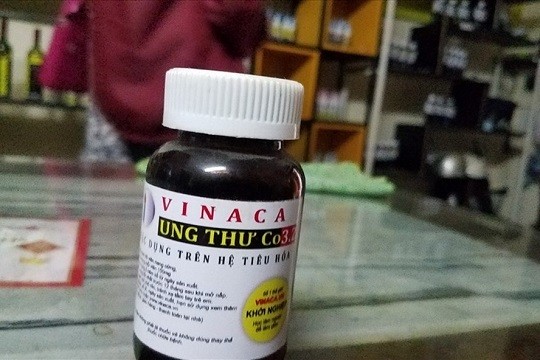 Thực phẩm chức năng làm từ bột than tre nhãn hiệu Vinaca CO3.2