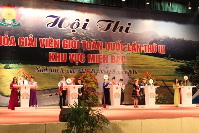 Tưng bừng khai mạc Hội thi Hòa giải viên giỏi toàn quốc lần thứ III khu vực miền Bắc
