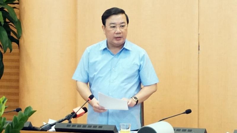 Giám đốc Sở Giáo dục và Đào tạo Hà Nội Chử Xuân Dũng.