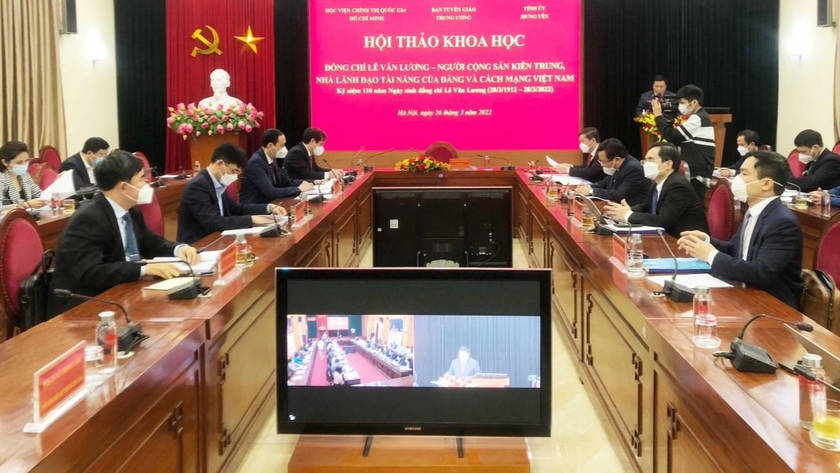 Quang cảnh Hội thảo khoa học.