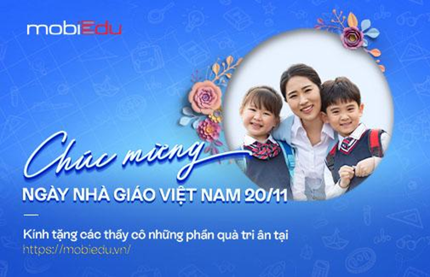 Chương trình tri ân MobiFone dành tặng thầy cô giáo.