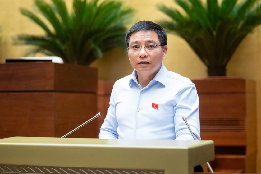 Bộ trưởng Bộ Tài chính Nguyễn Văn Thắng. (Ảnh: Cổng TTĐTQH)