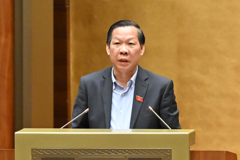 Chủ nhiệm Ủy ban Kinh tế và Tài chính của Quốc hội Phan Văn Mãi. (Ảnh: Cổng TTĐTQH)