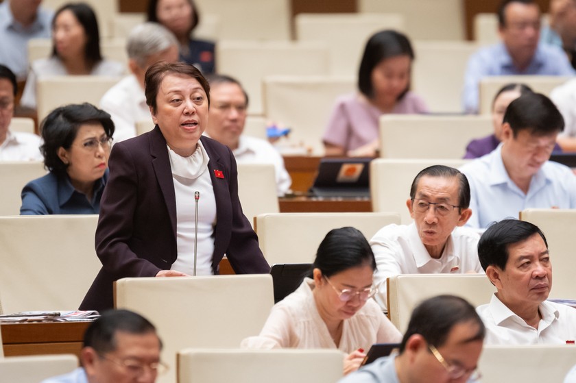 Đại biểu Phạm Khánh Phong Lan. (Ảnh: Cổng TTĐTQH)