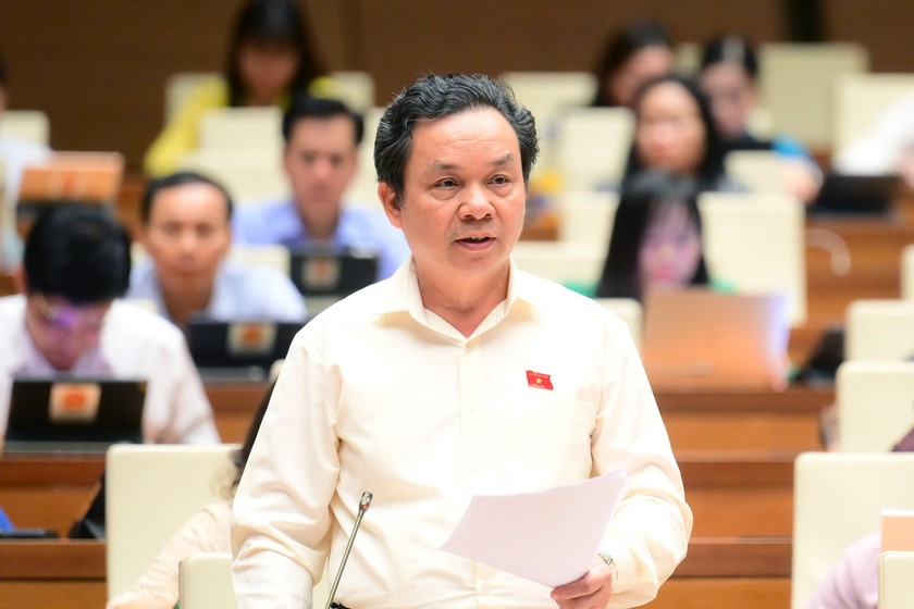 Đại biểu Hoàng Văn Cường. (Ảnh: Cổng TTĐTQH)