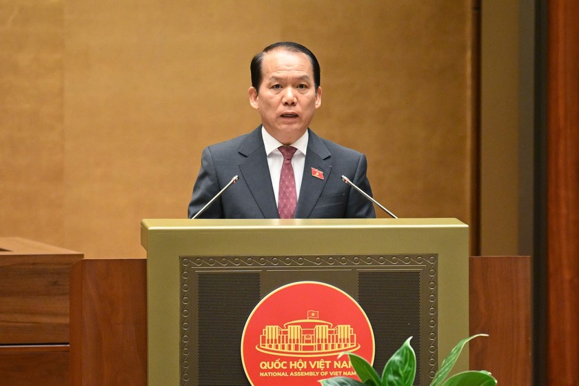Chủ nhiệm Ủy ban Tư pháp và Pháp luật của Quốc hội Hoàng Thanh Tùng. (Ảnh: Lâm Hiển)