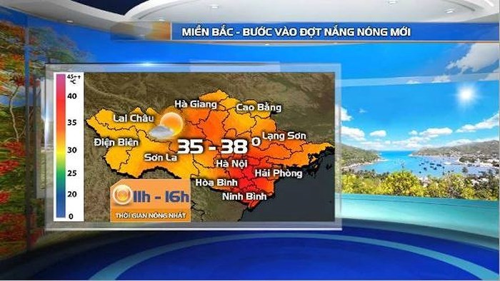 Nhiệt độ miền Bắc lại tăng cao