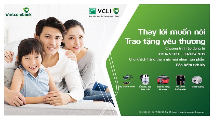 Chương trình khuyến mại hấp dẫn “Thay lời muốn nói, trao tặng yêu thương”