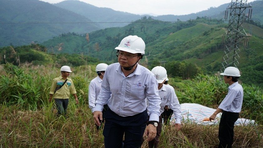 Kiểm tra vị trí sụt lún.