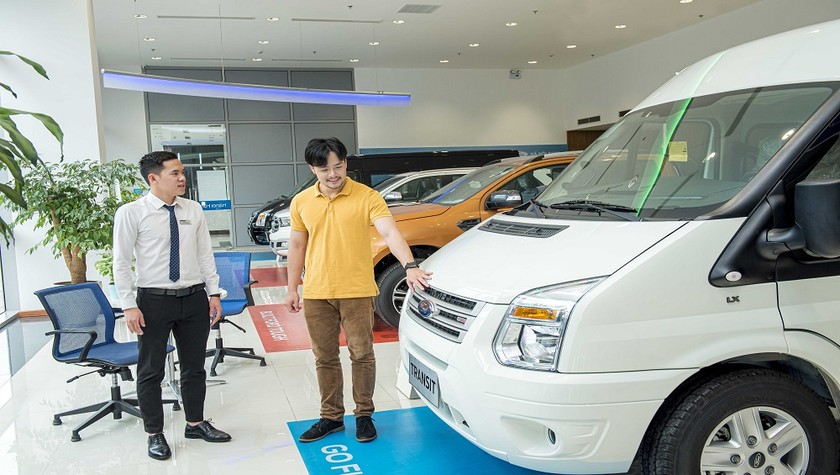 Ford Transit là dòng xe thương mại được bán ra nhiều nhất trong năm 2020.