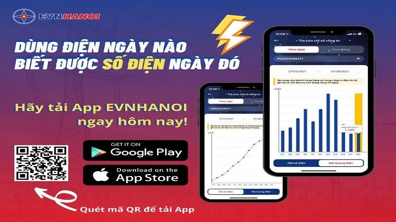 Quản lý việc sử dụng điện mỗi ngày