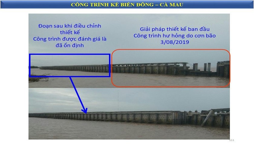 Mô tả sự hiệu quả của kè phá sóng công nghệ mới Busadco.