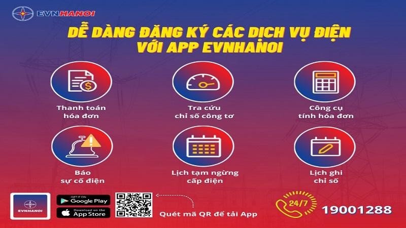 Có thể ngồi nhà đăng ký thêm hộ sử dụng điện mới qua app