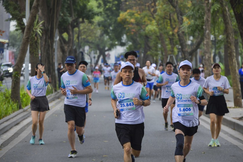 Chạy lan tỏa thông điệp 'Để 365 ngày đều là Giờ Trái đất'