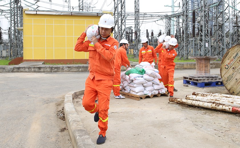 Diễn tập phòng chống thiên tai