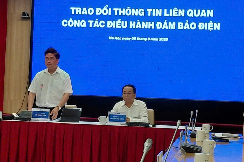 Ông Võ Quang Lâm trao đổi về tác động của giá điện đến chỉ số CPI.