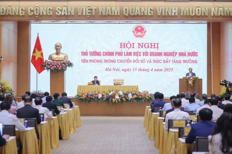 Thủ tướng Phạm Minh Chính phát biểu khai mạc Hội nghị - Ảnh VGP/Nhật Bắc
