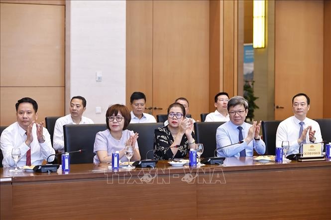 Đại biểu dự gặp mặt. Ảnh: Doãn Tấn/TTXVN