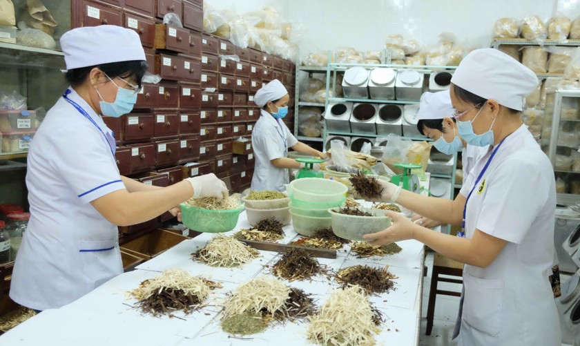 Phân loại thuốc y dược cổ truyền. Hình minh họa