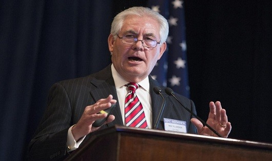 Ngoại trưởng Mỹ Rex Tillerson.