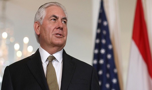 Ngoại trưởng Mỹ Rex Tillerson.