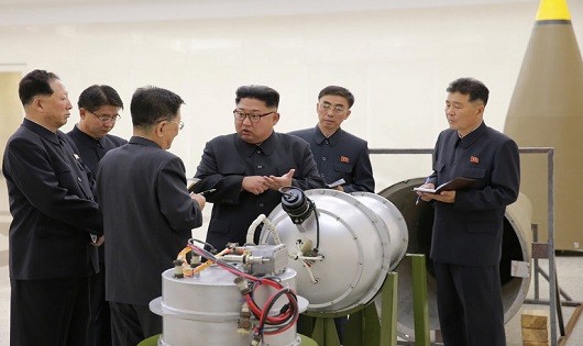 Hình ảnh do KCNA công bố.