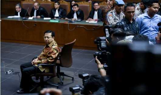 Cựu chủ tịch QH Indonesia Setya Novanto.