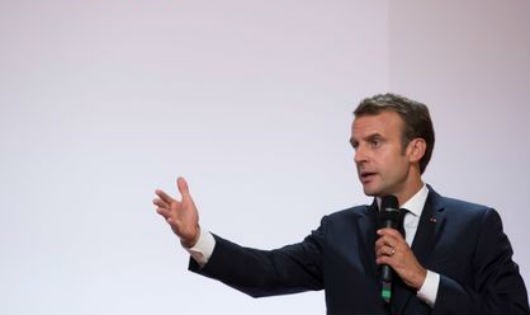 Tổng thống Pháp Macron.