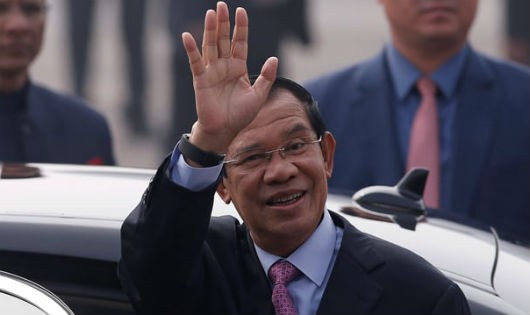 Thủ tướng Campuchia Hun Sen.