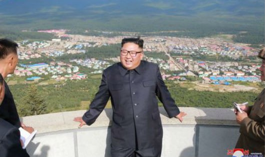 Nhà lãnh đạo Triều Tiên Kim Jong-un.