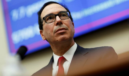 Bộ trưởng Mỹ Tài chính Steven Mnuchin.