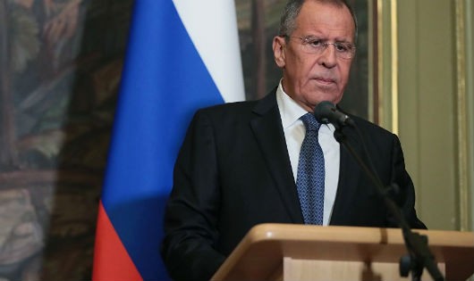 Ngoại trưởng Nga Sergei Lavrov.