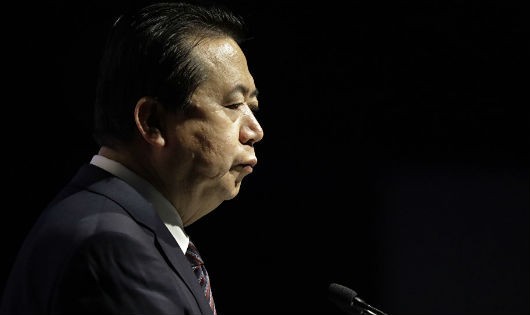 Cựu Chủ tịch Interpol Meng Hongwei.