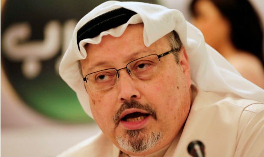 Nhà báo Khashoggi.