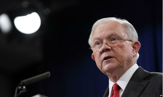 Cựu Bộ trưởng Tư pháp Mỹ Jeff Sessions.