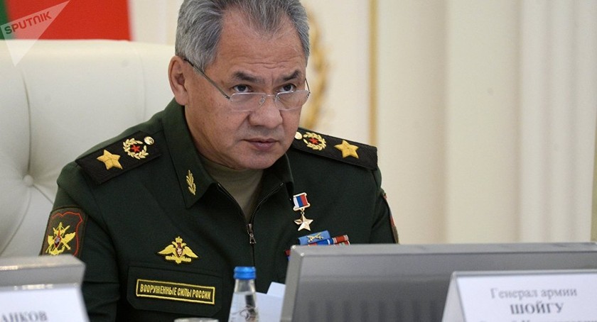 Bộ trưởng Quốc phòng Nga Sergey Shoigu. 