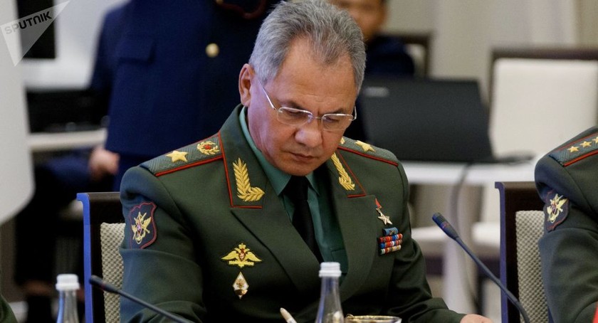 Bộ trưởng Quốc phòng Nga Sergei Shoigu.