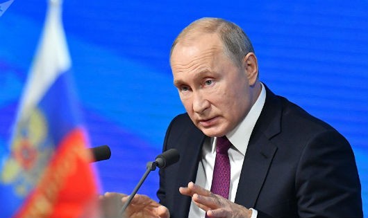 Tổng thống Nga Putin.