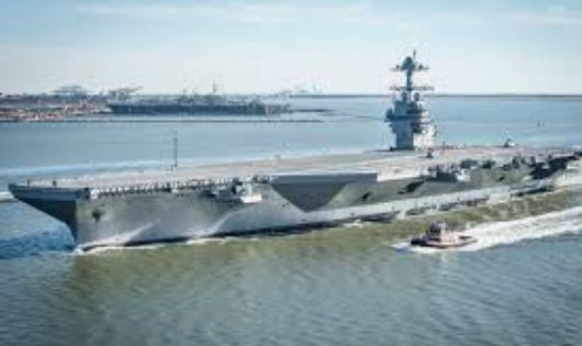 Tàu USS Gerald R. Ford của Mỹ.