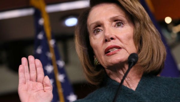 Chủ tịch Hạ viện Mỹ Nancy Pelosi.