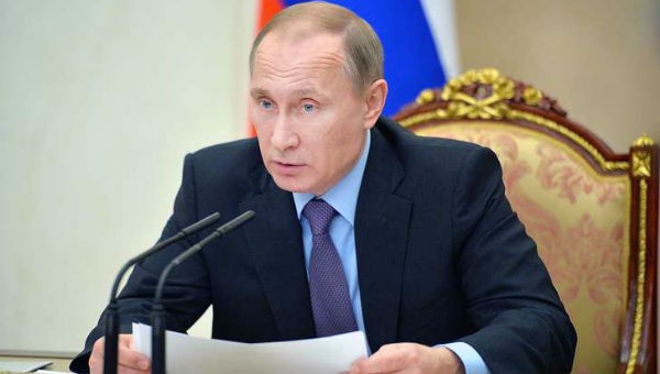 Tổng thống Nga Vladimir Putin.