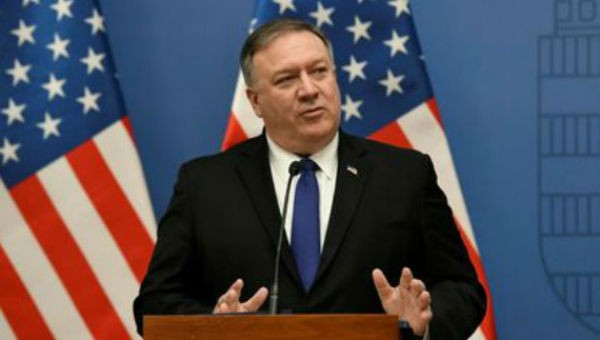 Ngoại trưởng Mỹ Mike Pompeo.