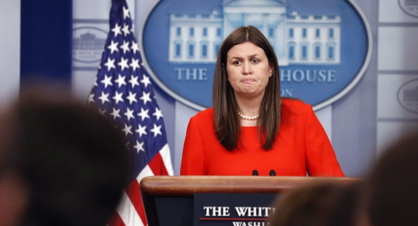 Người phát ngôn Nhà Trắng Sarah Sanders