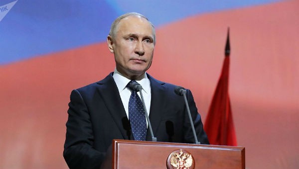 Tổng thống Nga Vladimir Putin.