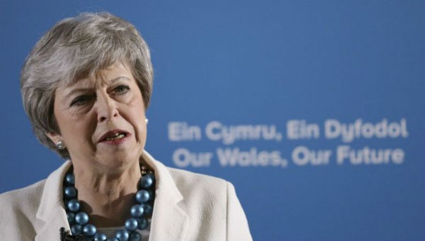 Thủ tướng Anh Theresa May.